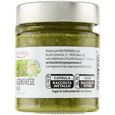 TESORI DELL'ARCA Pesto alla Genovese con Aglio 130 g – immagine 12