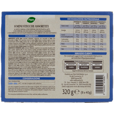 PAM Mini Stecchi Assortiti 8 x 40 g – immagine 11