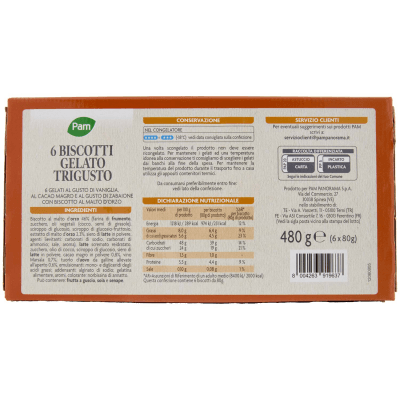 PAM Biscotto Gelato Trigusto 6 x 80 g – immagine 11