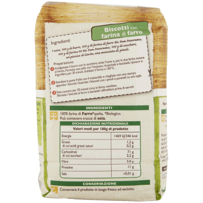 BIO Farina di farro 1 Kg – immagine 11