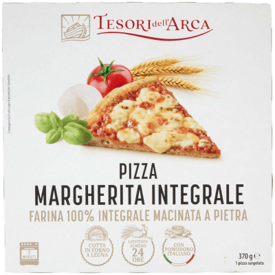 TESORI DELL'ARCA Pizza Margherita Integrale 370 g – immagine 9