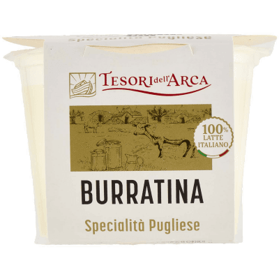 TESORI DELL'ARCA Burratina Specialità Pugliese 100 g – immagine 14
