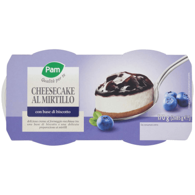 PAM Qualità per te Cheesecake al Mirtillo 2 x 85 g – immagine 9