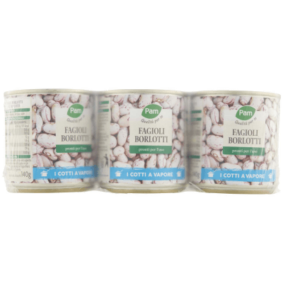 PAM PANORAMA Fagioli Borlotti 150g x 3 – immagine 9