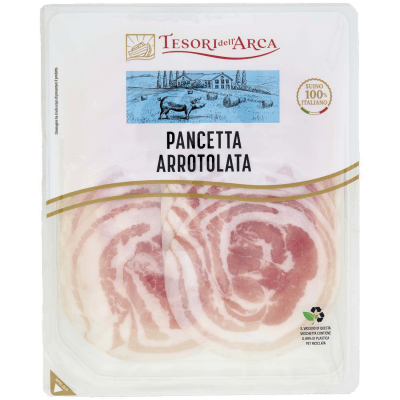TESORI DELL'ARCA Pancetta Arrotolata 100 g – immagine 9