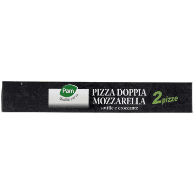 PAM PANORAMA 2 Pizze Doppia Mozzarella surgelate 700g (350g x 2) – immagine 10