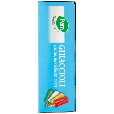 PAM Qualità per te Ghiaccioli amarena, arancia, limone, menta 10 x 70 g Ghiacciolo all'amarena: Ghiacciolo all'arancia: Ghiacciolo al limone: Ghiacciolo al gusto menta: – immagine 10