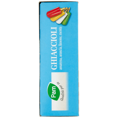 PAM Qualità per te Ghiaccioli amarena, arancia, limone, menta 10 x 70 g Ghiacciolo all'amarena: Ghiacciolo all'arancia: Ghiacciolo al limone: Ghiacciolo al gusto menta: – immagine 12