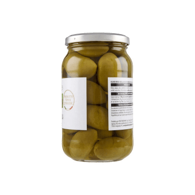 TESORI DELL'ARCA Olive Verdi Bella di Cerignola in Salamoia 530 g – immagine 12