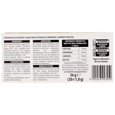 TESORI DELL'ARCA Tisana Digestiva* 20 x 1,8 g – immagine 14