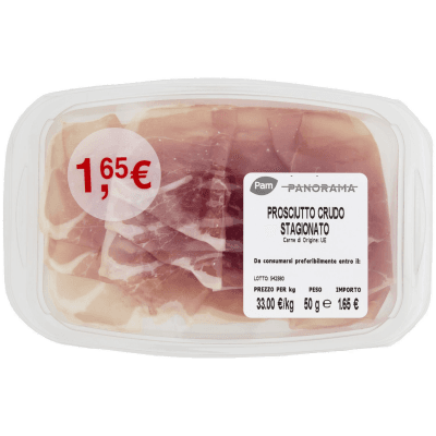 PAM PANORAMA Prosciutto Crudo Stagionato 50 g – immagine 9