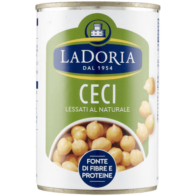 Ceci lessati al naturale La Doria 400 g 240 g – immagine 9