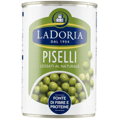 Piselli lessati al naturale La Doria 400 g 240 g – immagine 9