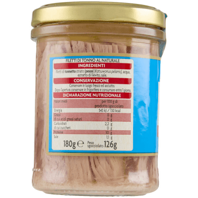 PAM Filetti di Tonno al Naturale 180 g – immagine 10