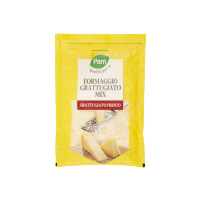 PAM Qualità per te Formaggio Grattugiato Mix 100 g – immagine 9