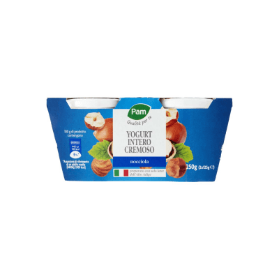 PAM PANORAMA Yogurt intero Cremoso alla Nocciola 250g (125g x 2) – immagine 9