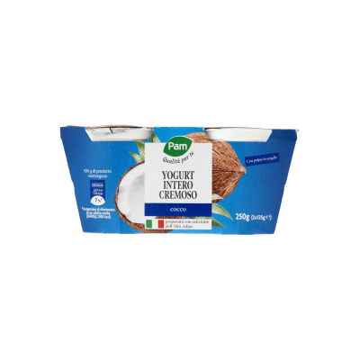 PAM PANORAMA Yogurt intero Cremoso al Cocco 2 x 125 g – immagine 11