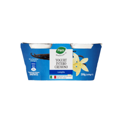 PAM PANORAMA Yogurt intero Cremoso alla Vaniglia 250g (125g x 2) – immagine 11