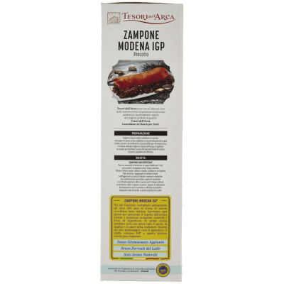 TESORI DELL'ARCA Zampone Modena IGP Precotto 1000 g – immagine 12