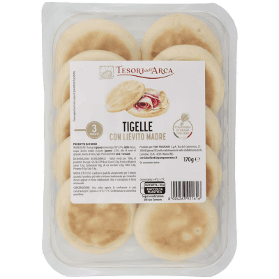 TESORI DELL'ARCA Tigelle con Lievito Madre 170 g – immagine 9