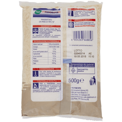 PAM PANORAMA Pan Grattato 500 g – immagine 11