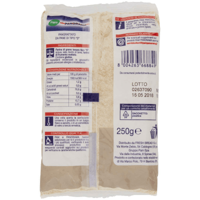 PAM PANORAMA Pan Grattato 250 g – immagine 11