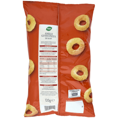PAM Anelli Gusto Pizza di Mais 120 g – immagine 11