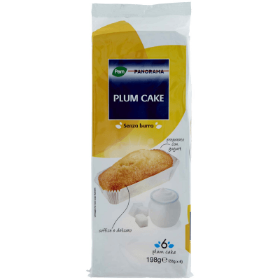 PAM PANORAMA Plum Cake 198g (33g x 6) – immagine 9