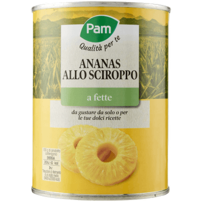 PAM Qualità per te Ananas a fette sciroppato 565 g – immagine 9