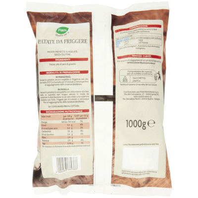 PAM PANORAMA Patate Fritte surgelate 1 kg – immagine 11