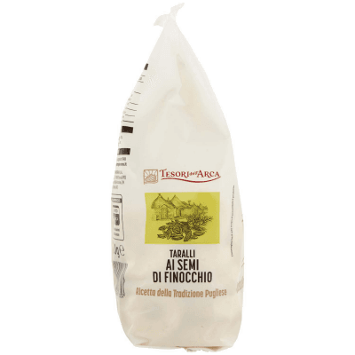 TESORI DELL'ARCA Taralli ai Semi di Finocchio 250 g – immagine 10