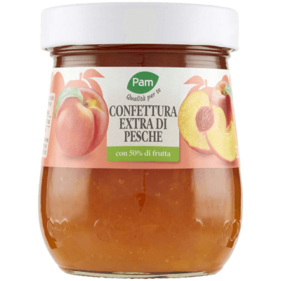 PAM Qualità per te Confettura Extra di pesche 320 g – immagine 9