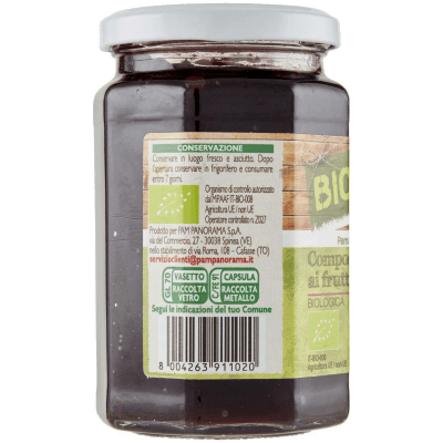 BIO Composta ai frutti di bosco Biologica 320 g – immagine 10
