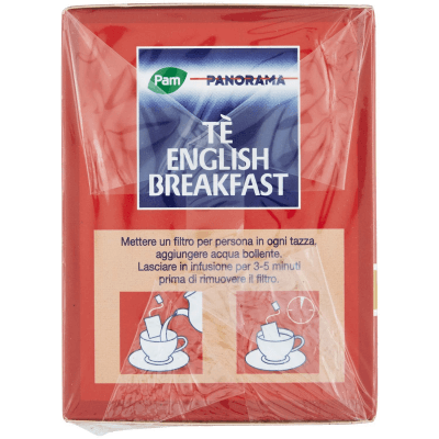 PAM PANORAMA Tè English Breakfast 50g (2g x 25) – immagine 10