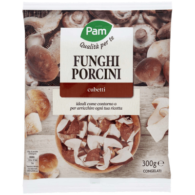 PAM Qualità per te Funghi Porcini cubetti Congelati 300 g – immagine 9