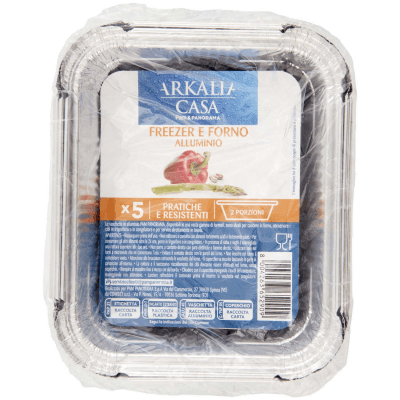 ARKALIA CASA Freezer e Forno Alluminio 2 Porzioni 5 pz – immagine 9