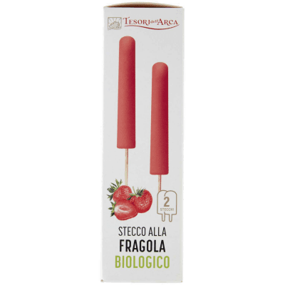 TESORI DELL'ARCA Stecco alla Fragola Biologico 2 x 70 g – immagine 12