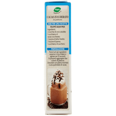 PAM Qualità per te Cacao Zuccherato in polvere 75 g – immagine 10