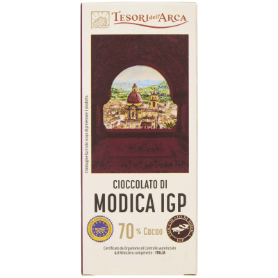 TESORI DELL'ARCA Cioccolato di Modica IGP 70% Cacao 100 g – immagine 9