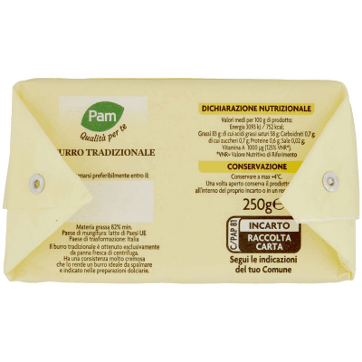 PAM PANORAMA Burro Tradizionale 250 g – immagine 11