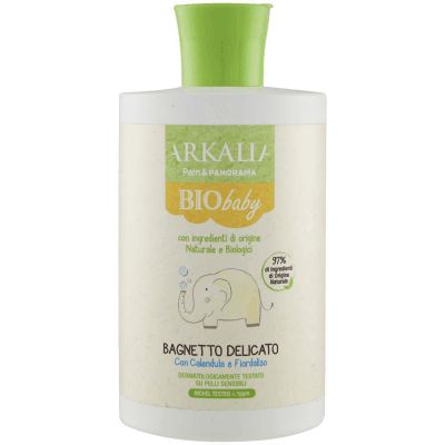 ARKALIA BIO BABY Bagnetto Delicato con Calendula e Fiordaliso 500 ml – immagine 9