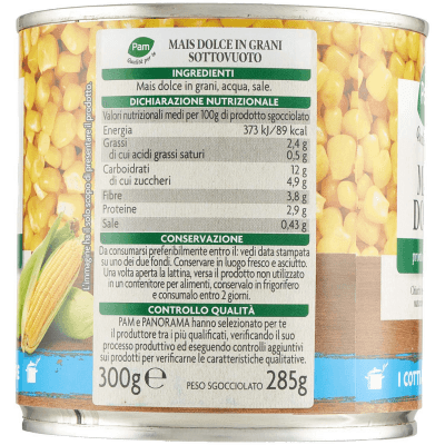 PAM Qualità per te Mais Dolce 300 g – immagine 12