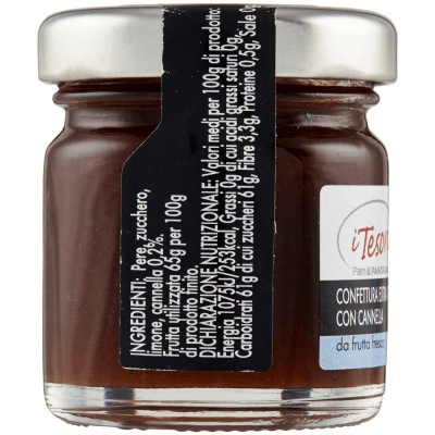 I TESORI Confettura Extra di Pere con Cannella 42 g – immagine 10