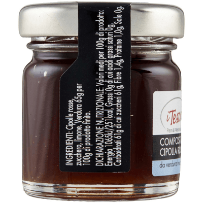 I TESORI Composta di Cipolla Rossa 42 g – immagine 10