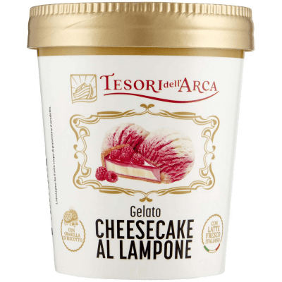 TESORI DELL'ARCA Gelato Cheesecake al Lampone 300 g – immagine 9