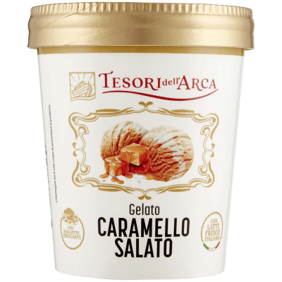 TESORI DELL'ARCA Gelato Caramello Salato 300 g – immagine 9