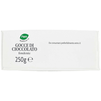 PAM Qualità per te Gocce di Cioccolato fondente 250 g – immagine 14