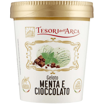 TESORI DELL'ARCA Gelato Menta e Cioccolato 300 g – immagine 9