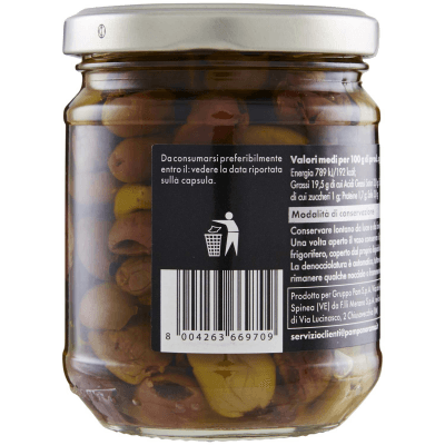 Raineri Olive Taggiasche Denocciolate in Olio Extra Vergine di Oliva 33% 180 g – immagine 11