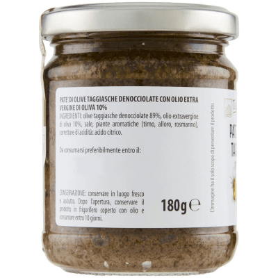 TESORI DELL'ARCA Patè di Olive Taggiasche 180 g – immagine 10
